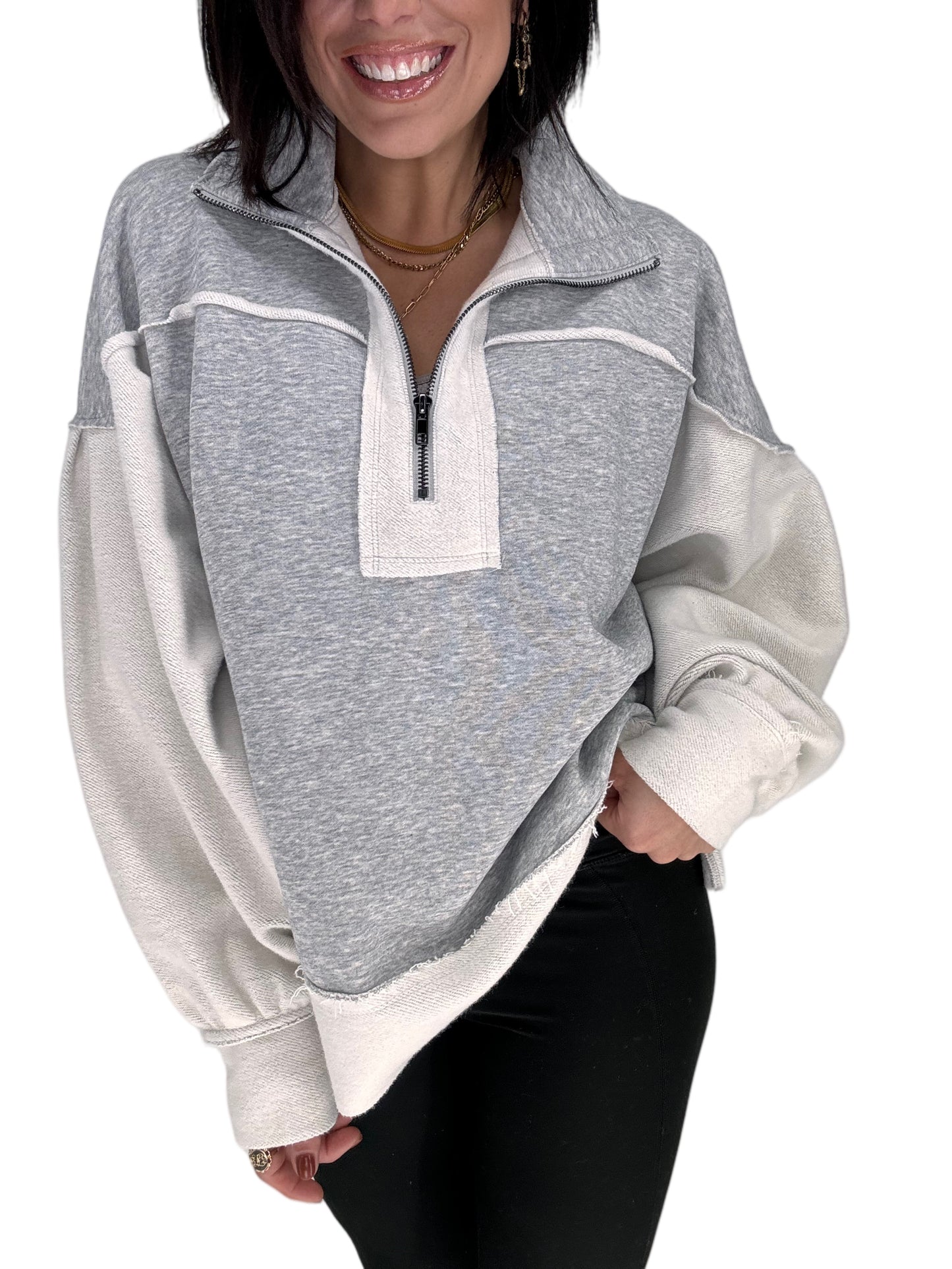 Snuggle Up All Day Half Zip