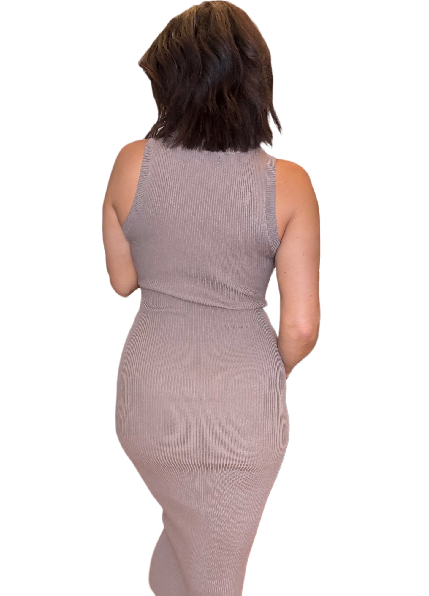 Sweet Spring Ribbed Maxi