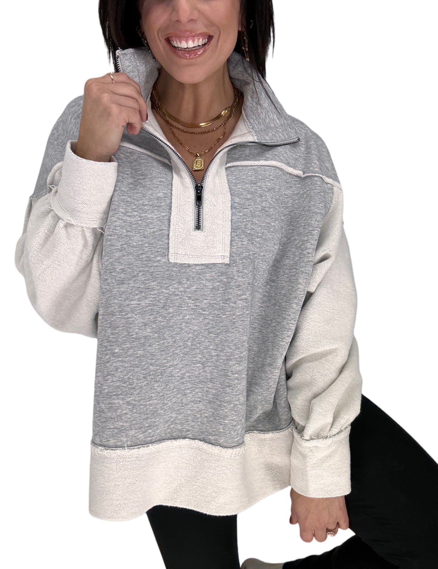 Snuggle Up All Day Half Zip