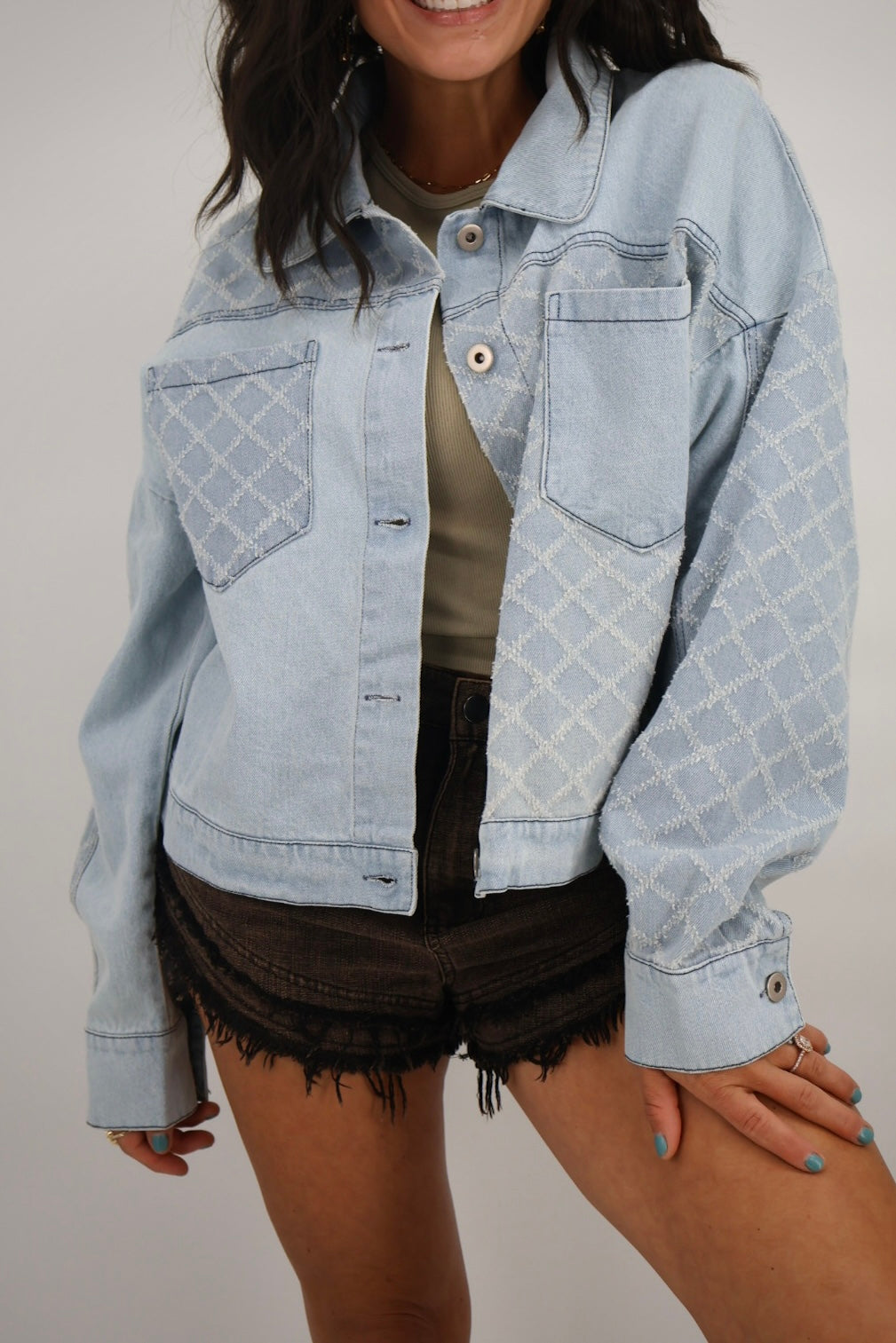 Aztec Demim Jacket