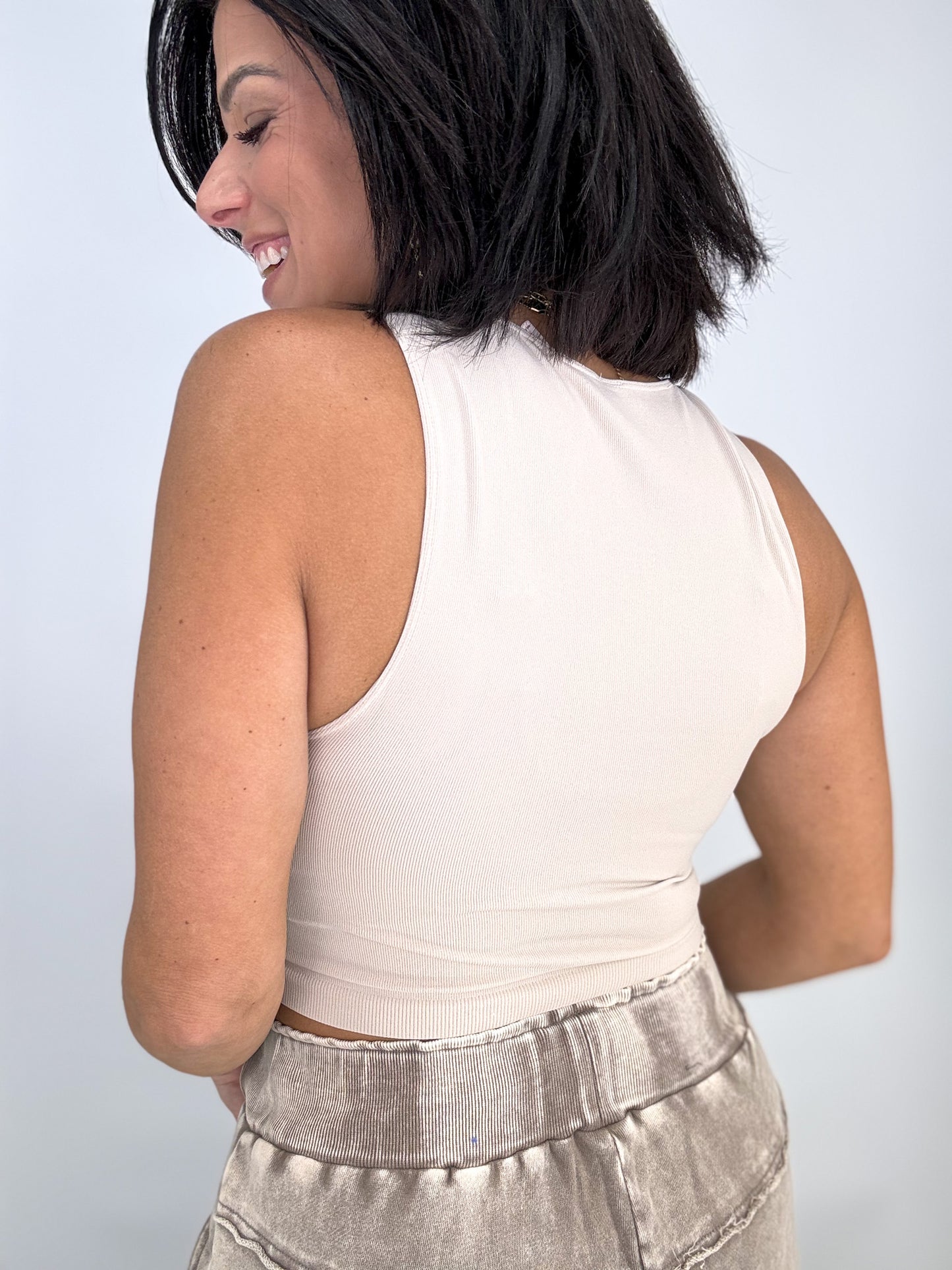 Buttery Soft Cream Tank