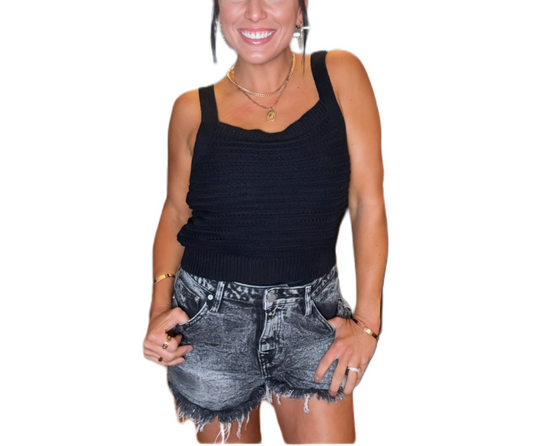 Meet You There Contrast Top