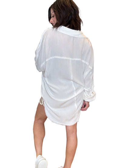 Clearly Classic Button Down Blouse