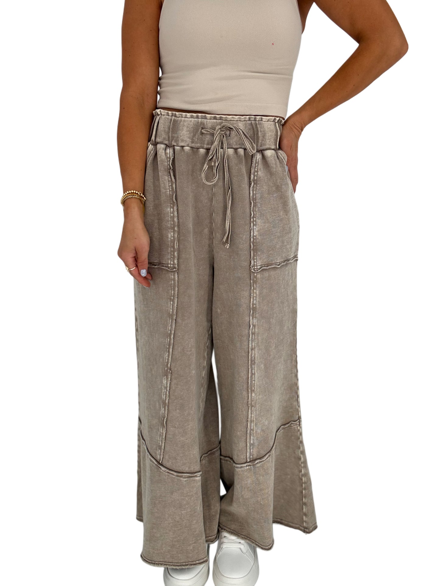 Cropped and Cozy Pants