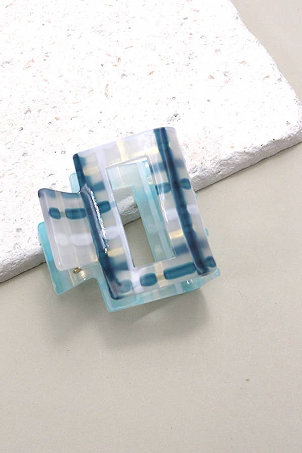 Plaid Claw Clip