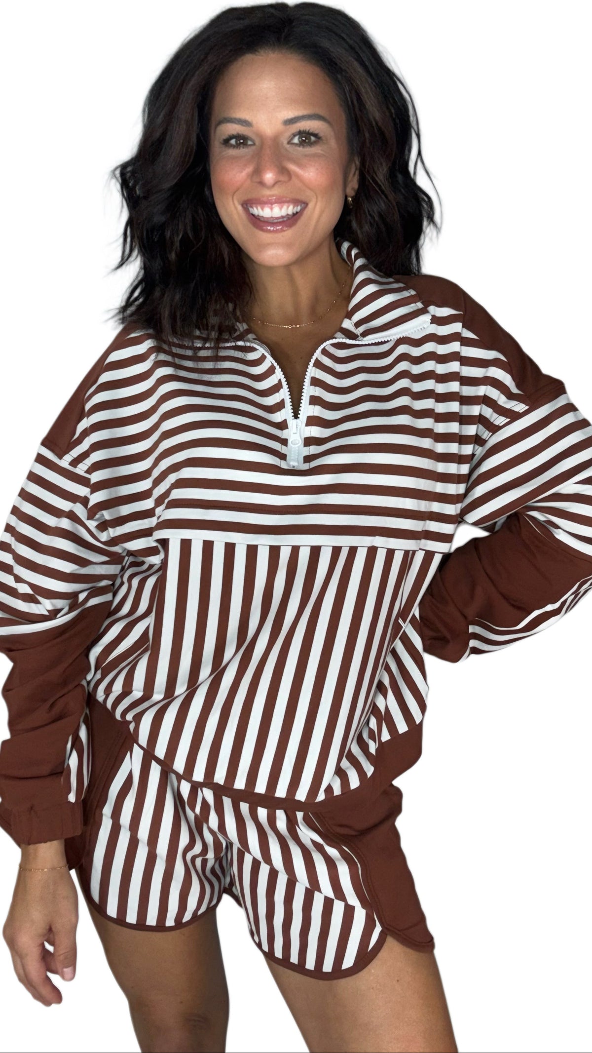 Autumn Stripe Lounge Set
