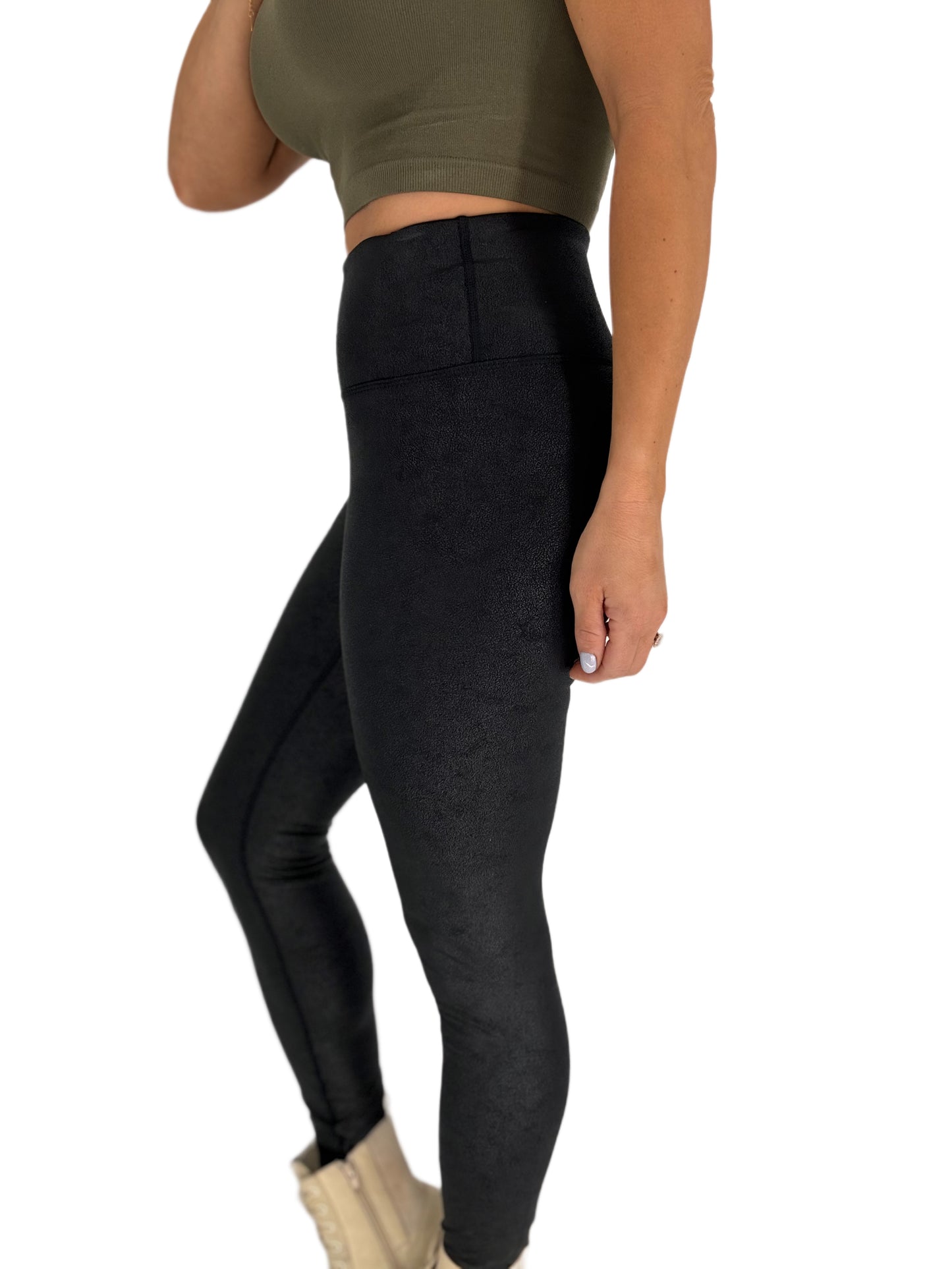 Level Up Black Leggings