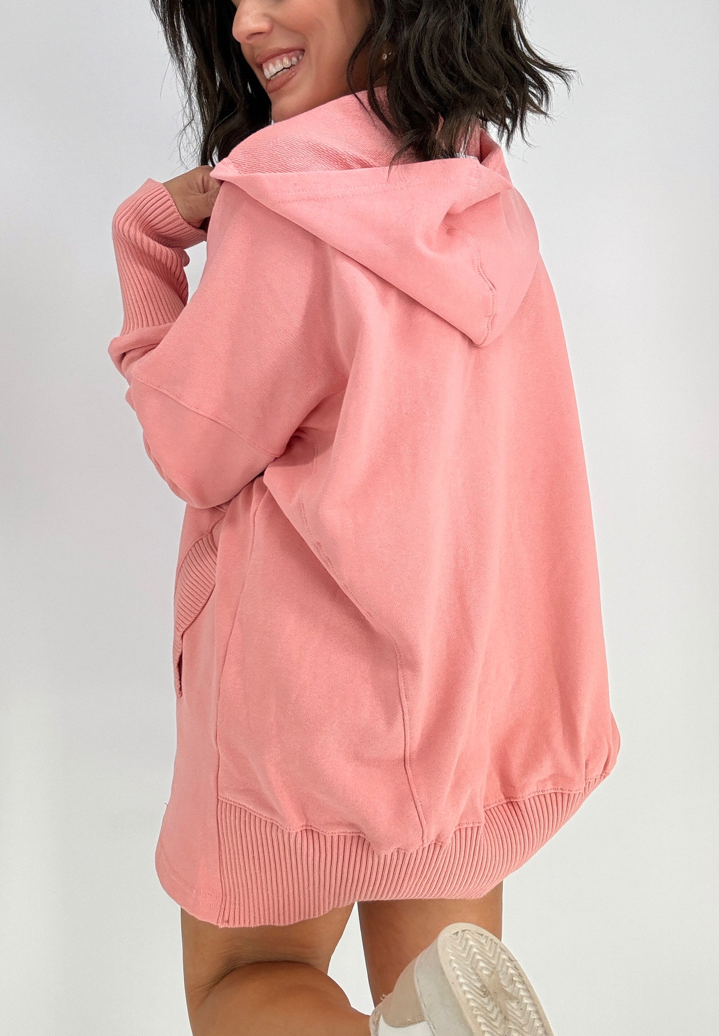 Together- Pink Hoodie Pullover