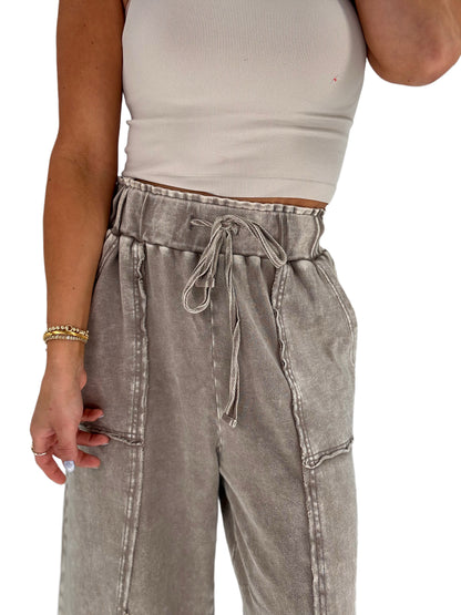 Cropped and Cozy Pants