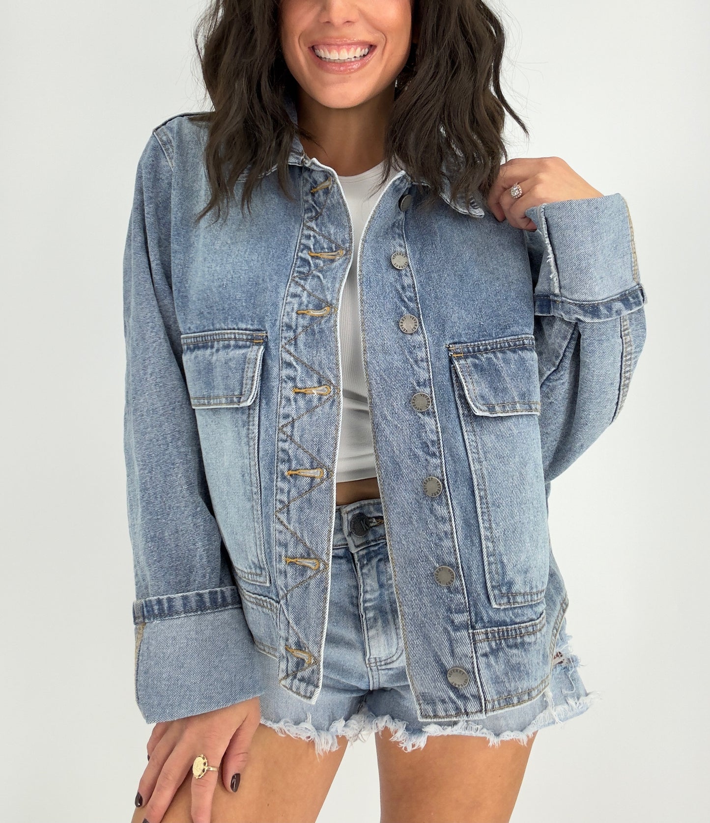 Tough As Denim Jean Jacket