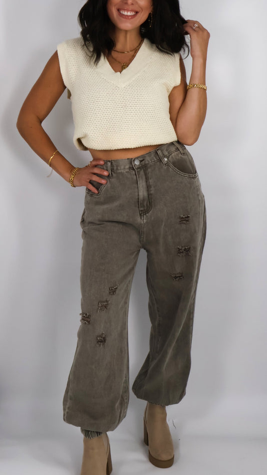 City Girl Cargo Joggers